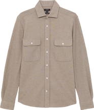 Reiss Forsithe Textured Overshirt