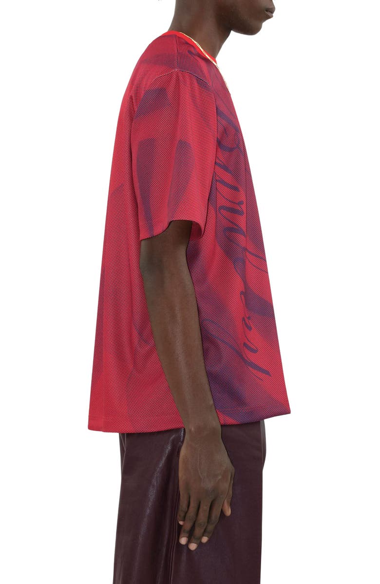 Burberry Rose Logo Graphic T-Shirt, Alternate, color, 