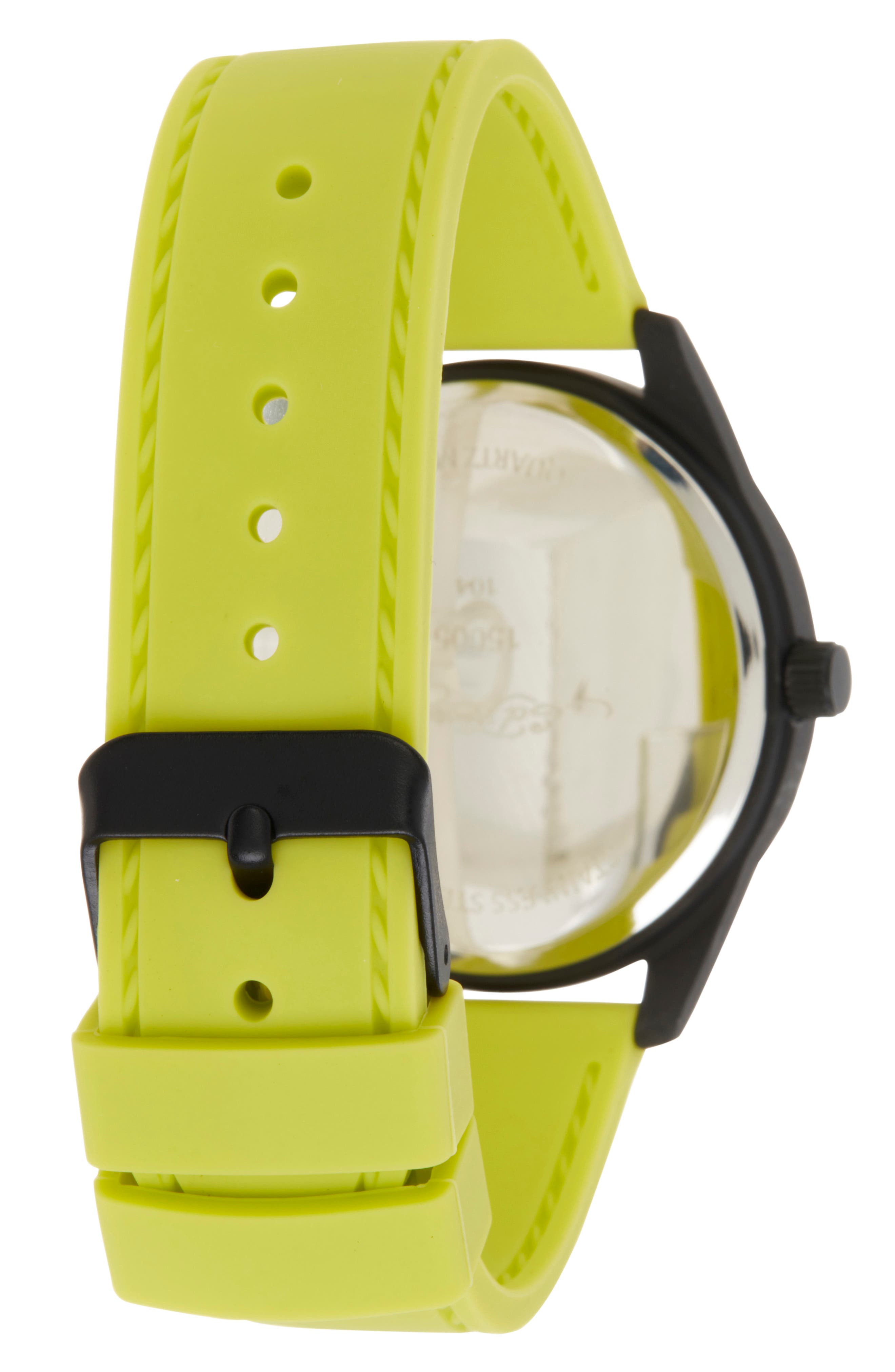 Ed Hardy x Ed Hardy Silicone Strap Watch, 40mm (Women) | Nordstromrack