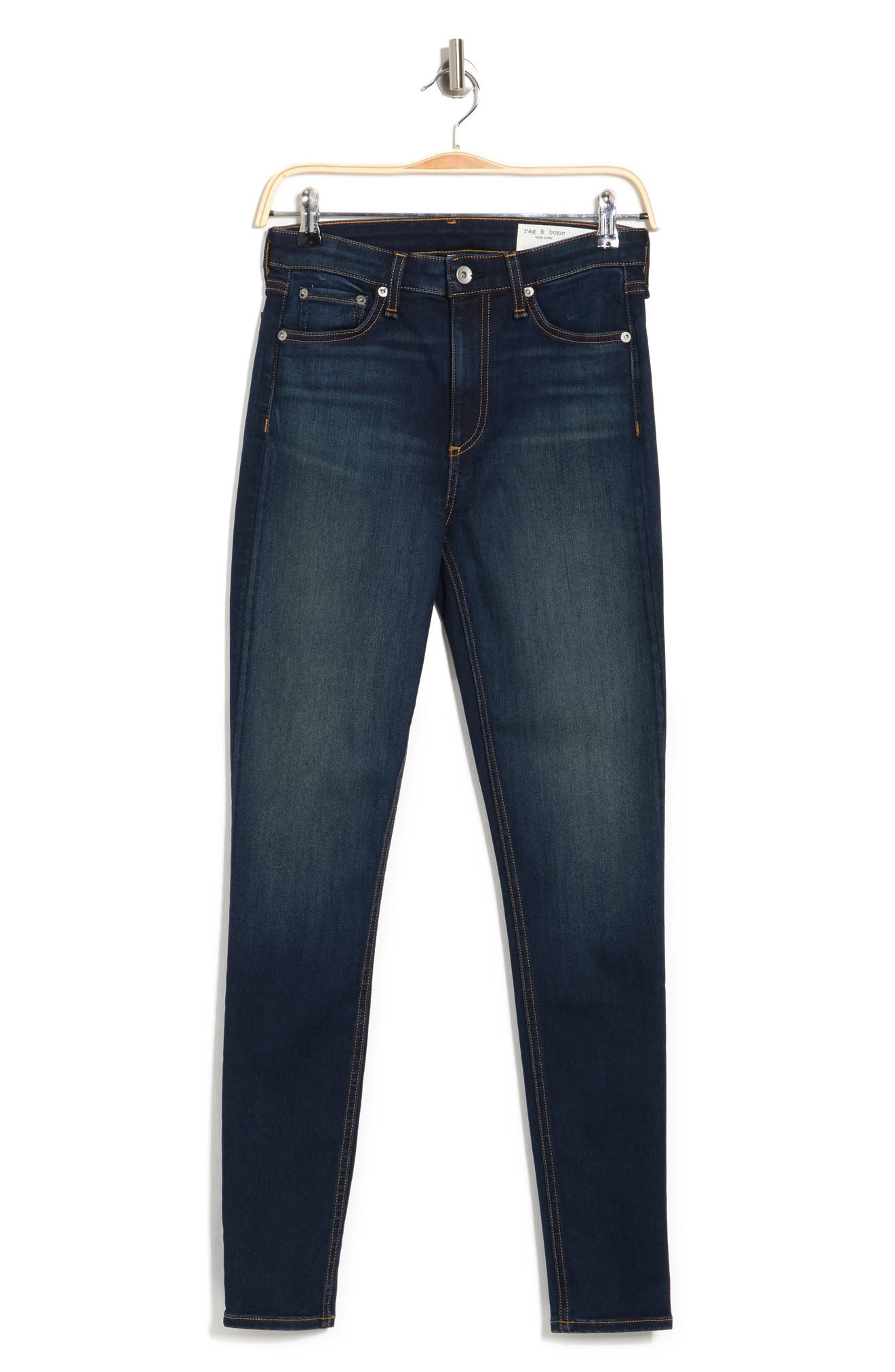 rag & bone RAG AND BONE Nina High Rise Skinny Jeans