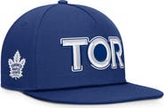 FANATICS Men's Fanatics Blue Toronto Maple Leafs Authentic Pro Rink Team Code Snapback Hat