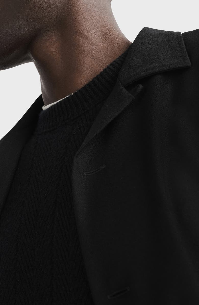 rag & bone Durham Herringbone Stitch Cashmere Sweater, Alternate, color,