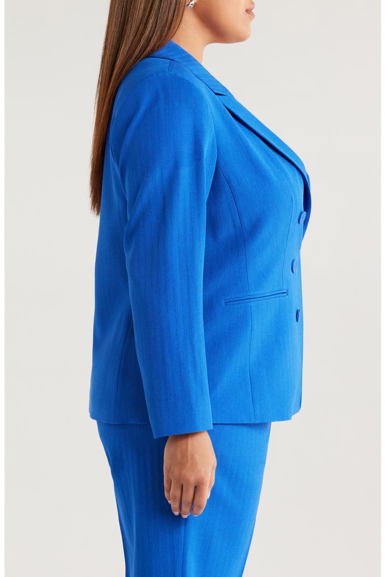 Faux Double Breasted Jacket, Alternate, color, NEW ROYAL