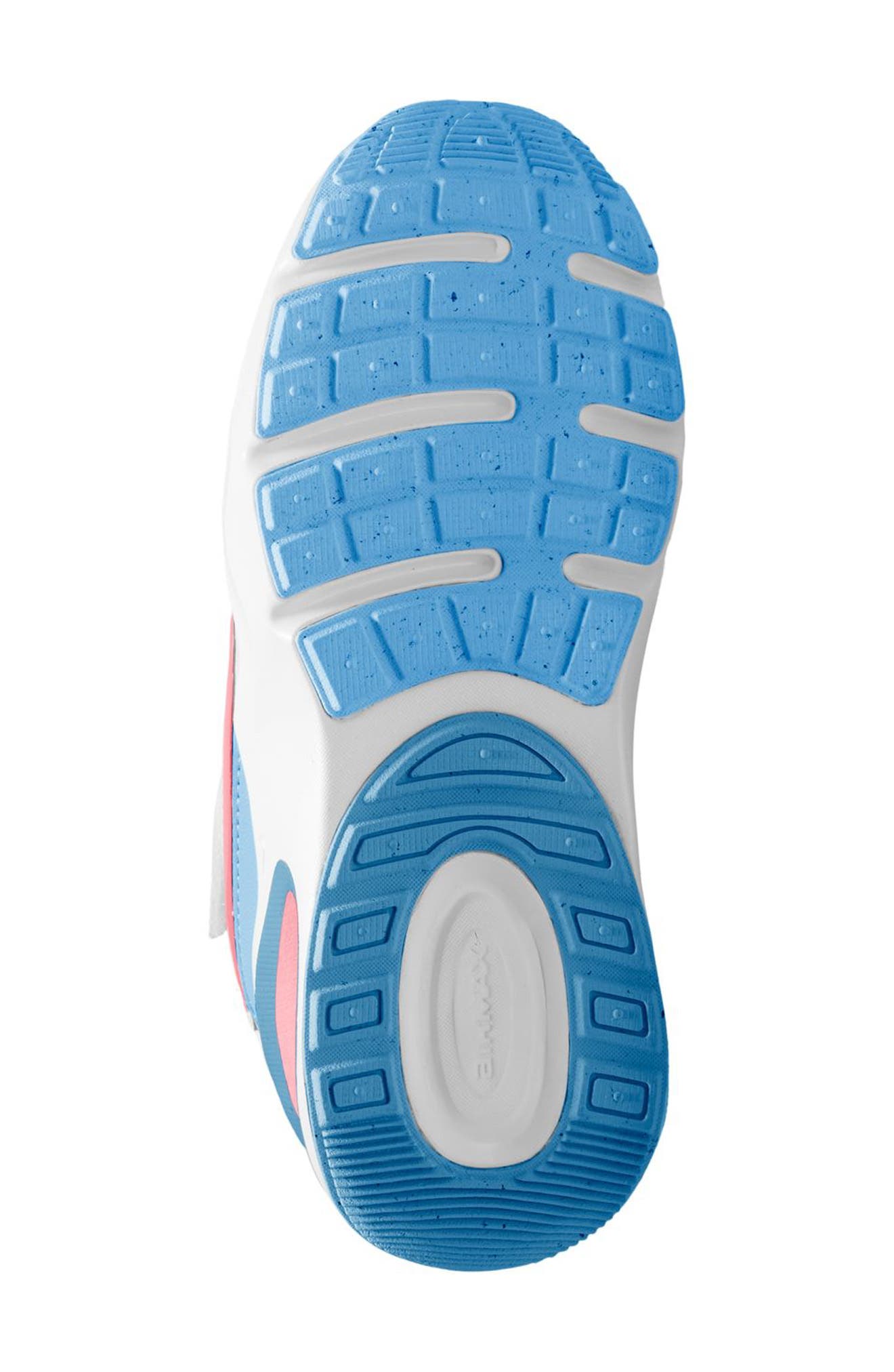 Kids' Air Max Nova Sneaker, Alternate, color, WHITE/ BLUE/ FUSION RED