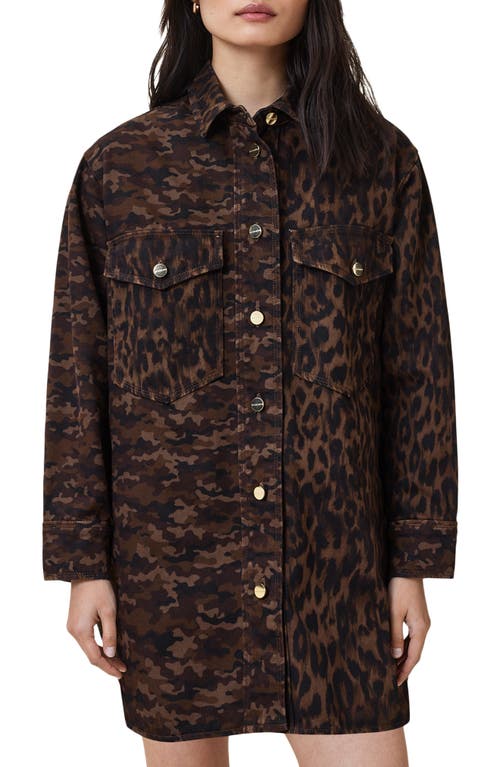 Allsaints Faye Oversized Shacket Dress