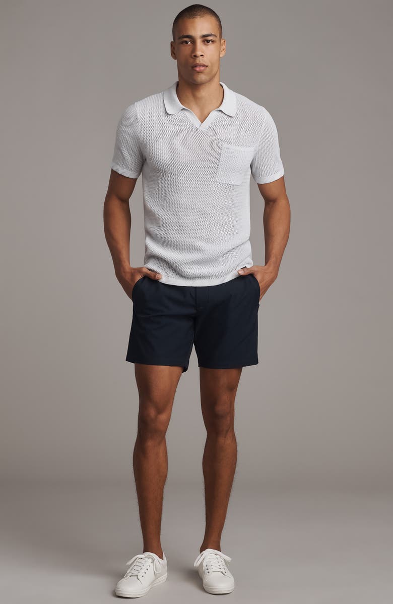 Rhone Coastal Johnny Collar Polo, Alternate, color, Sleet Gray