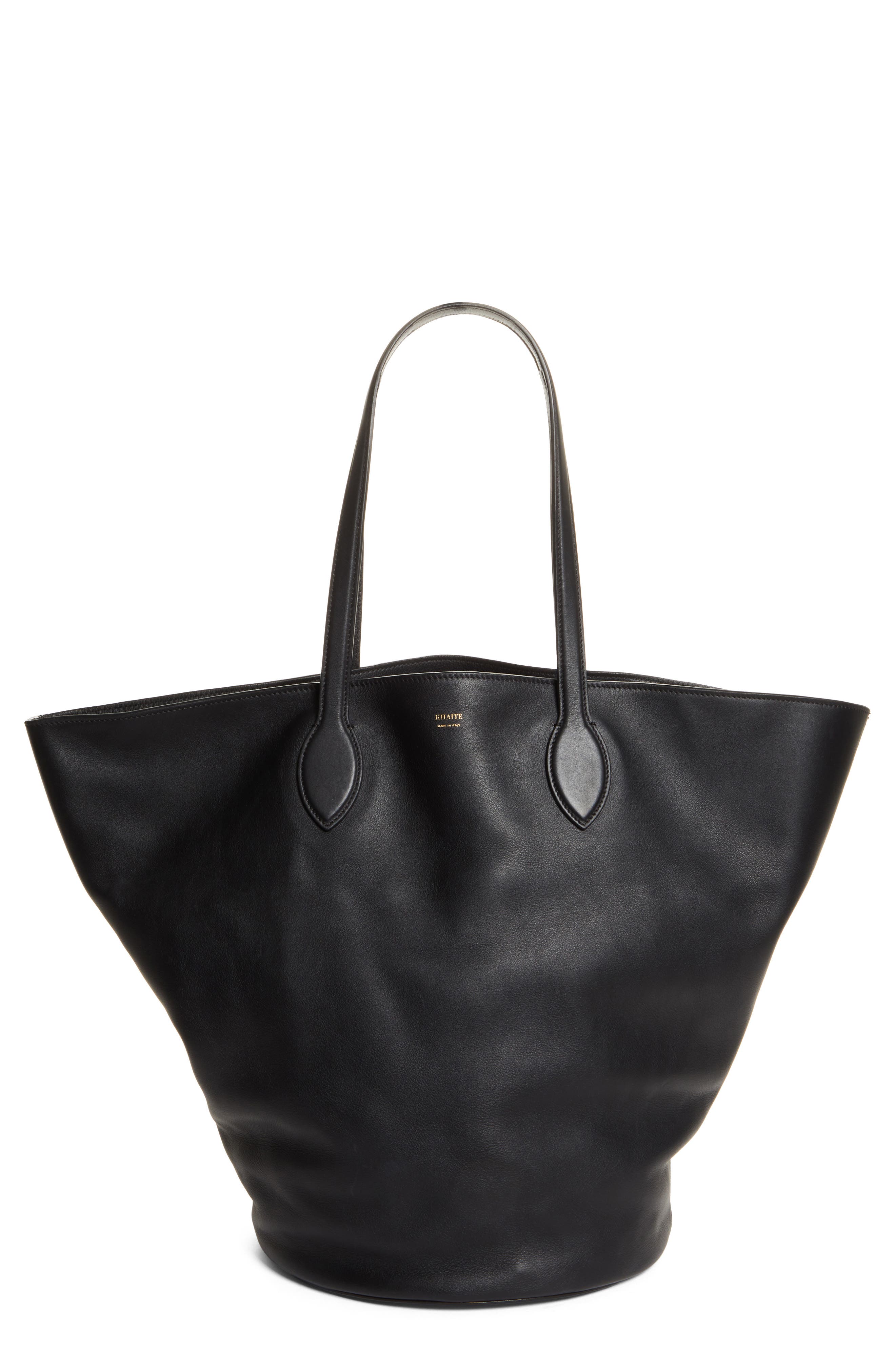 Khaite The Medium Osa Leather Tote, Main, color, 