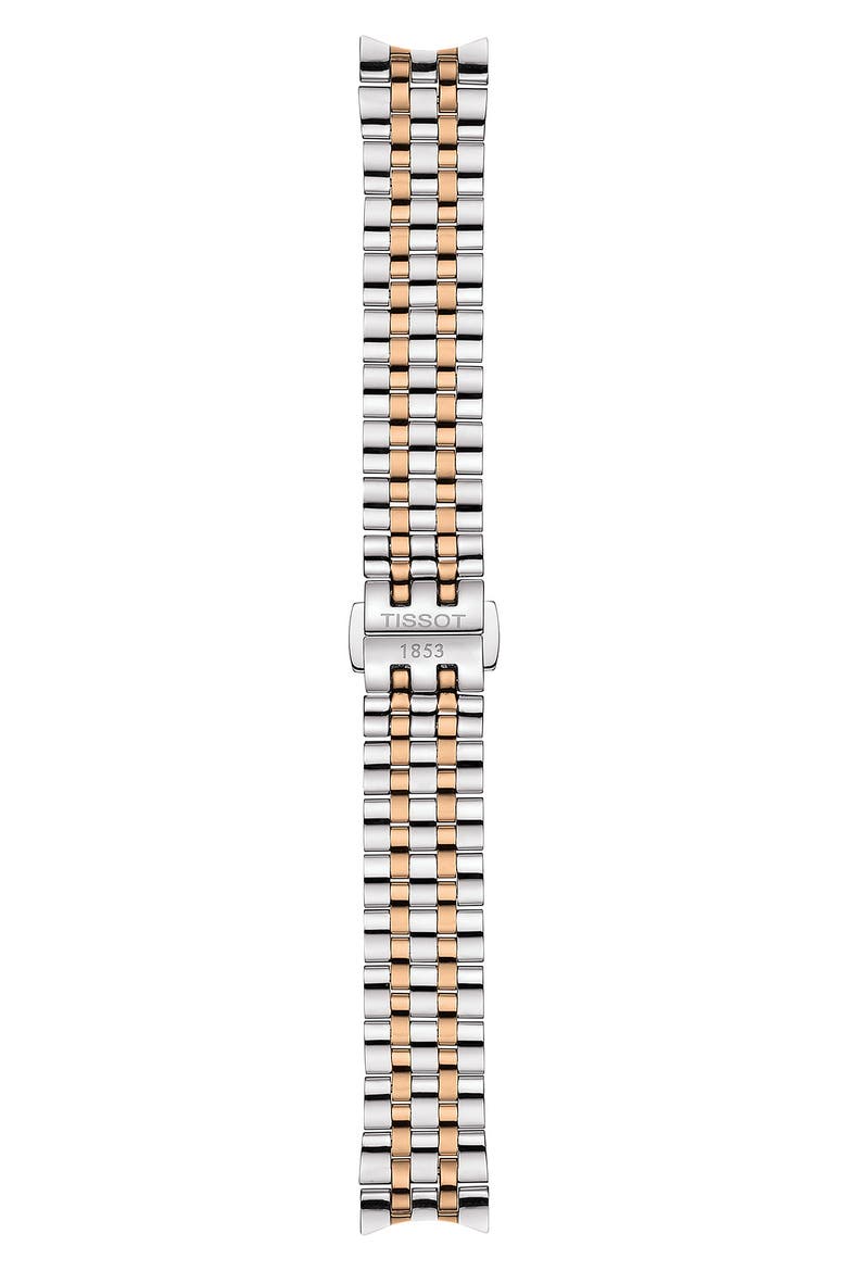 T-Classic Carson Watch, 30mm, Alternate, color, SILVER/ ROSE GOLD