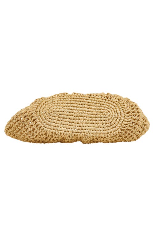 L'alingi Crochet Hobo Bag In Beige