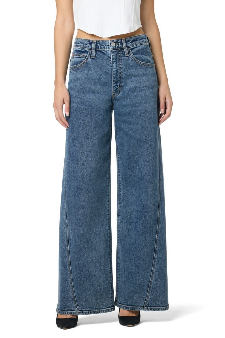 Jamie High Waist Wide Leg Jeans, Main, color, TUCKER