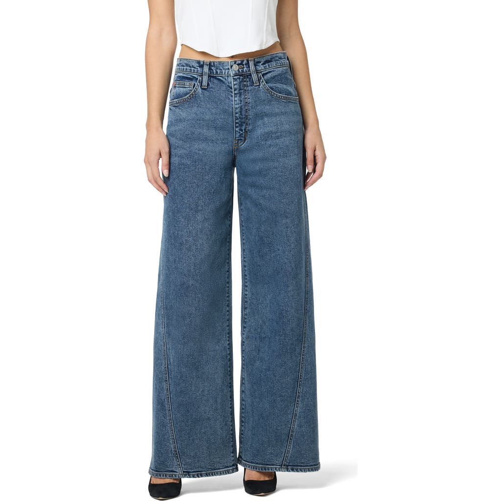 Hudson Jeans Jamie High Waist Wide Leg Jeans In Blue