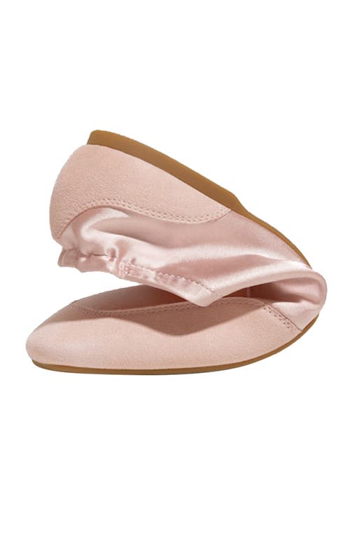 Vivaia Square-toe Lace-up Satin Sneakerina