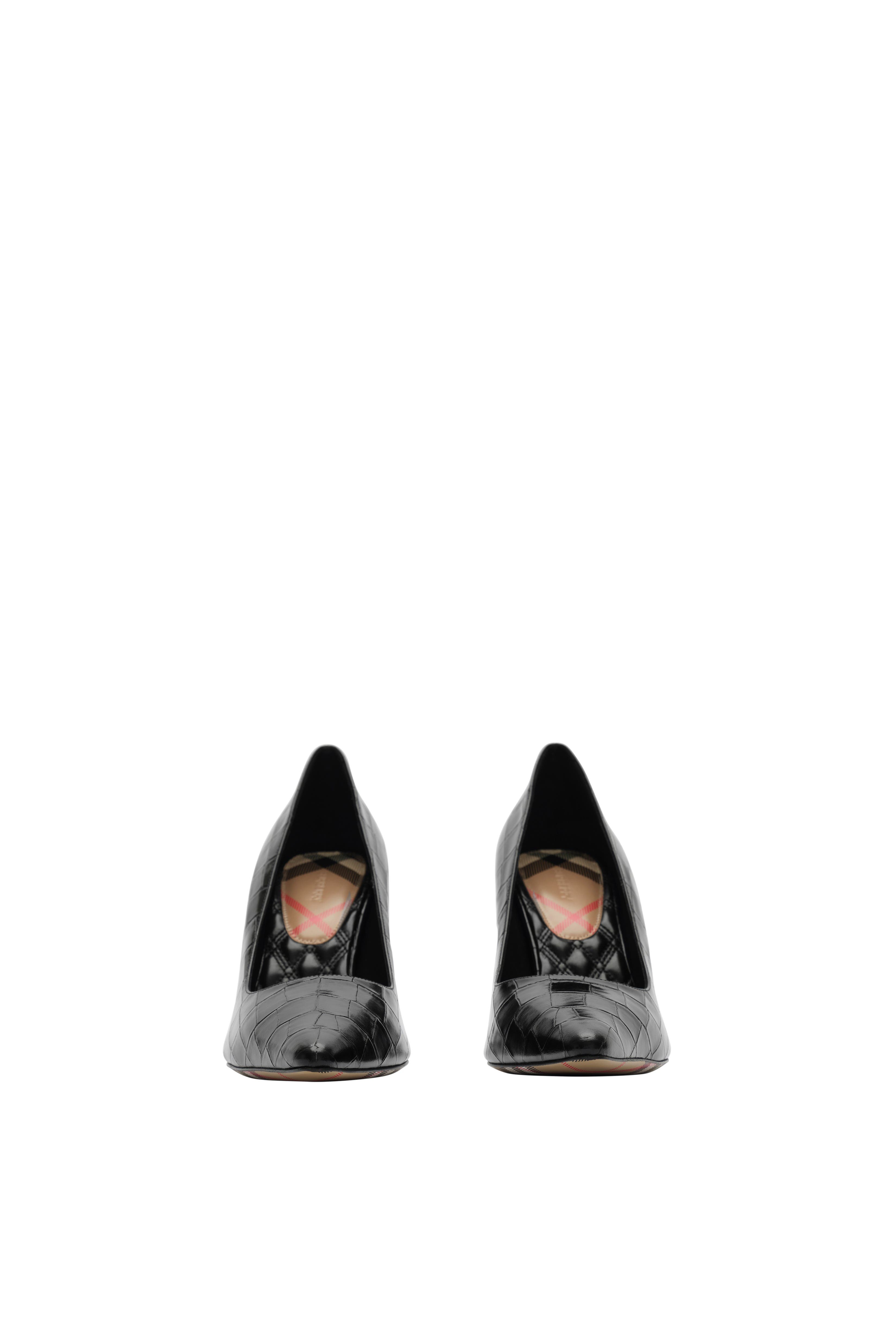 Check Dame High Pumps, Alternate, color, Black