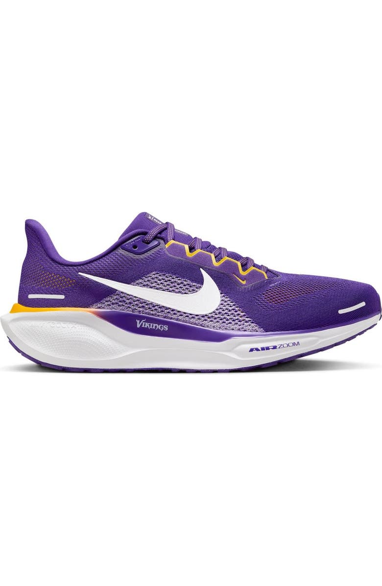 Nike Unisex Nike Purple Minnesota Vikings Zoom Pegasus 41 Running Shoes, Main, color,