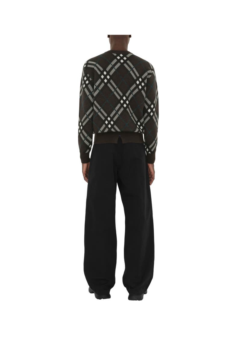 Check Wool Mohair Blend Sweater, Alternate, color, Snug