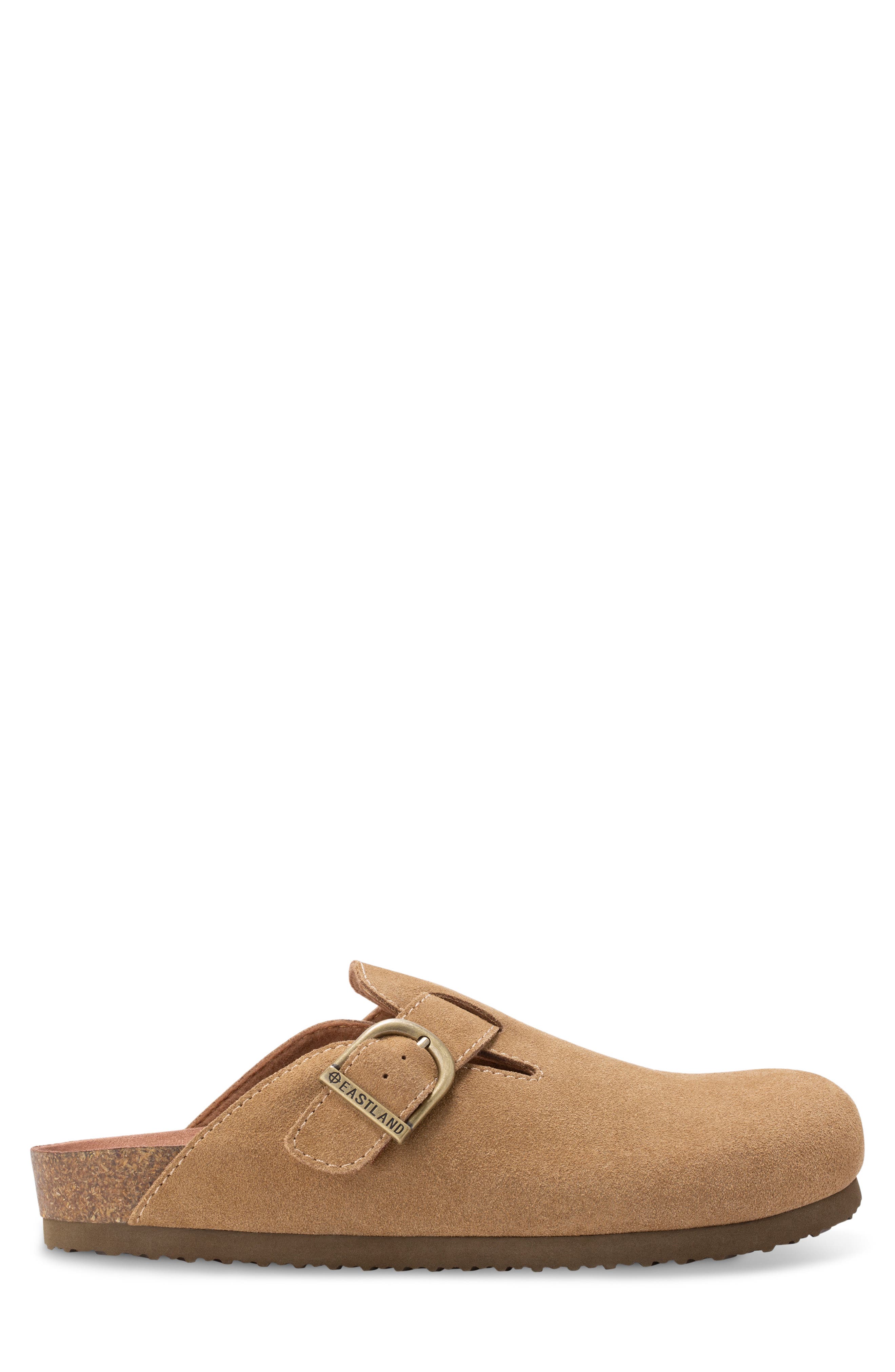Eastland Gabe Mule, Alternate, color, Khaki Suede