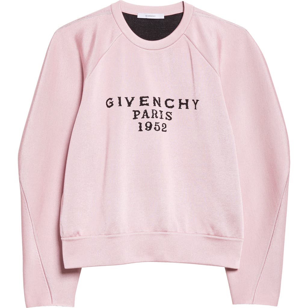 Givenchy Paris 1952 Crewneck Sweater In Pink