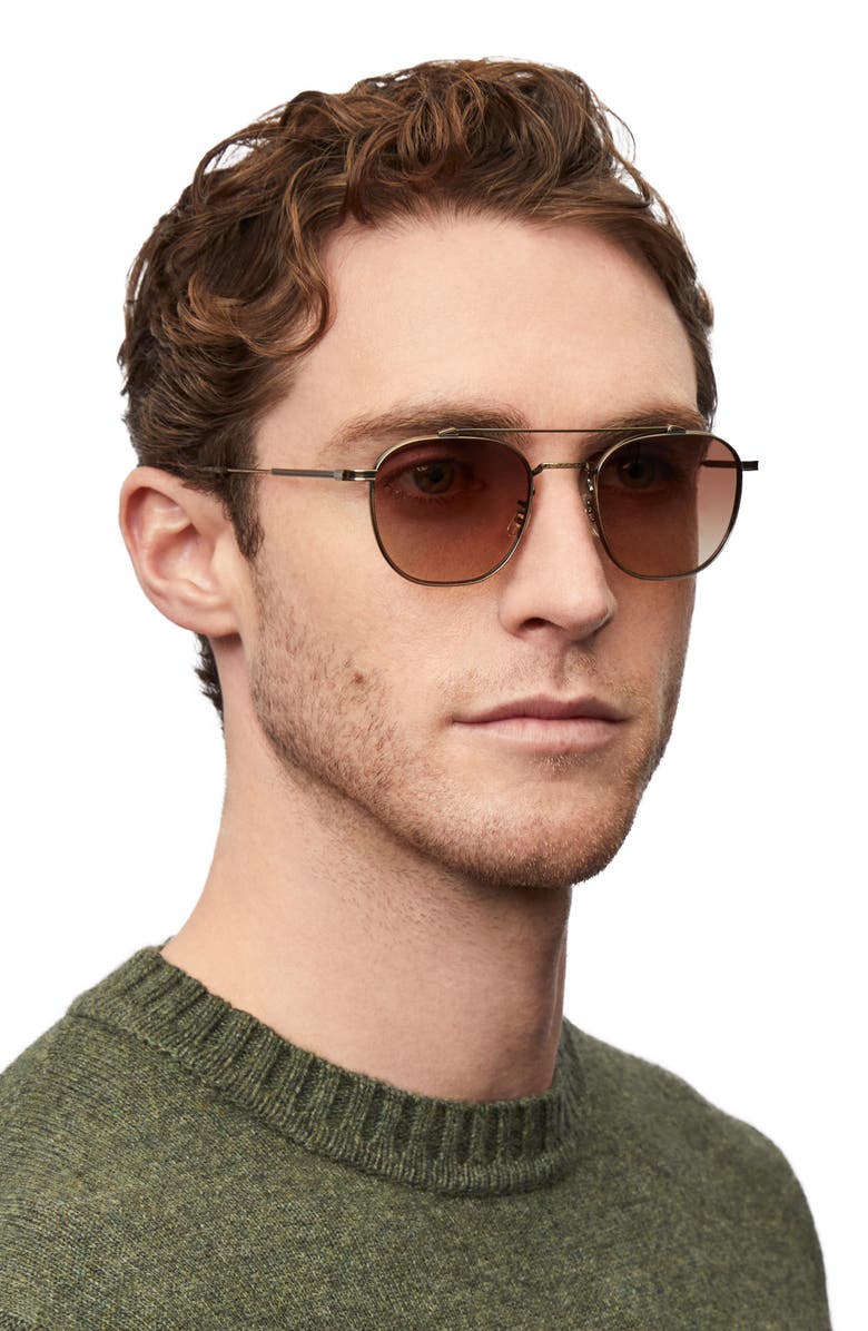 Oliver Peoples Mandeville 49mm Square Sunglasses, Alternate, color, 