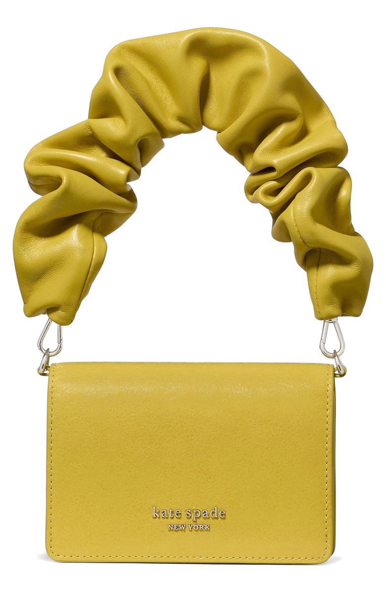 Kate Spade New York Natasha Crinkle Leather Wallet On A Chain, Main, color, 