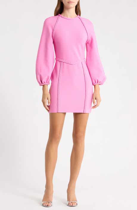 Coralene Long Sleeve Minidress