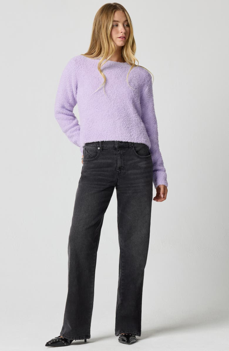 Florence by Mills Crop Crewneck Sweater, Alternate, color, Millie Lavender