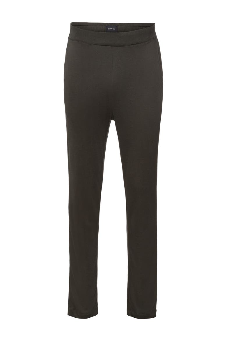 Woolen Comfort Tencel And Cashmere Pants, Main, color, Earthy Ink