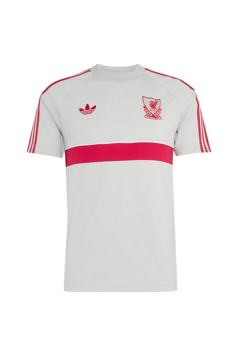 Men's adidas Originals Gray Liverpool T-Shirt, Alternate, color, Gray