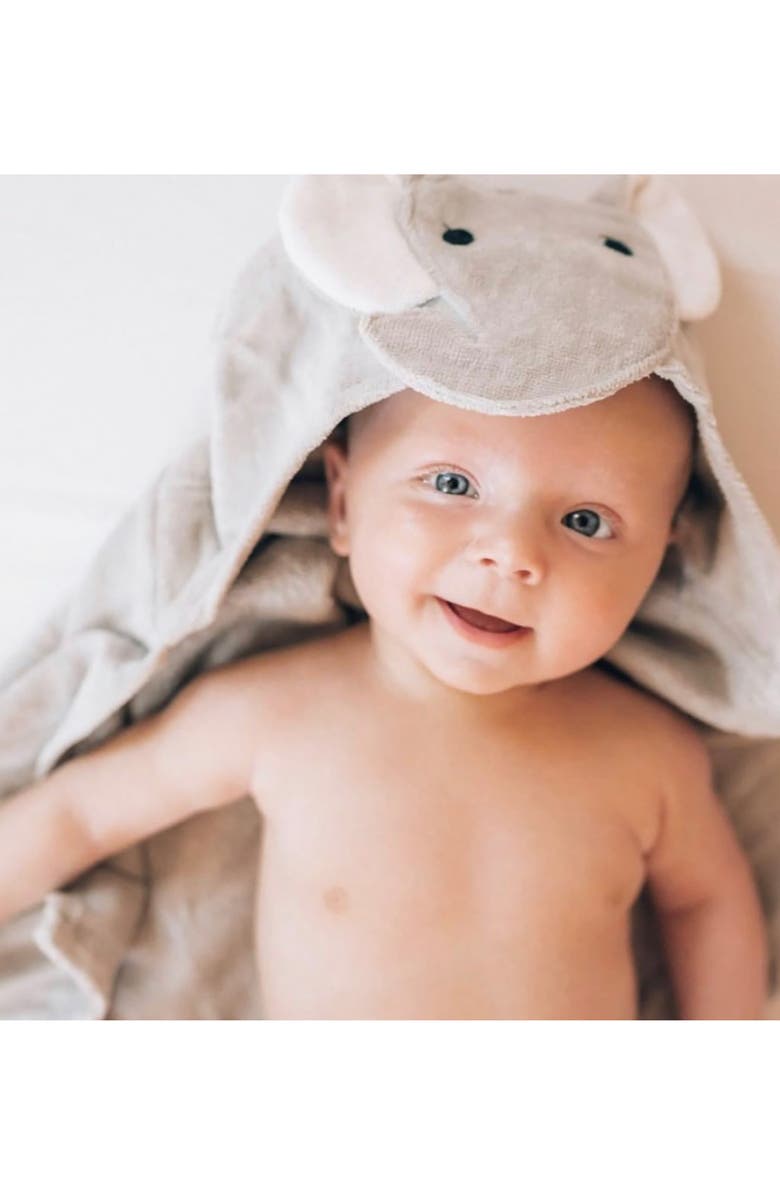 Elegant Baby Bath Wrap, Alternate, color, Grey