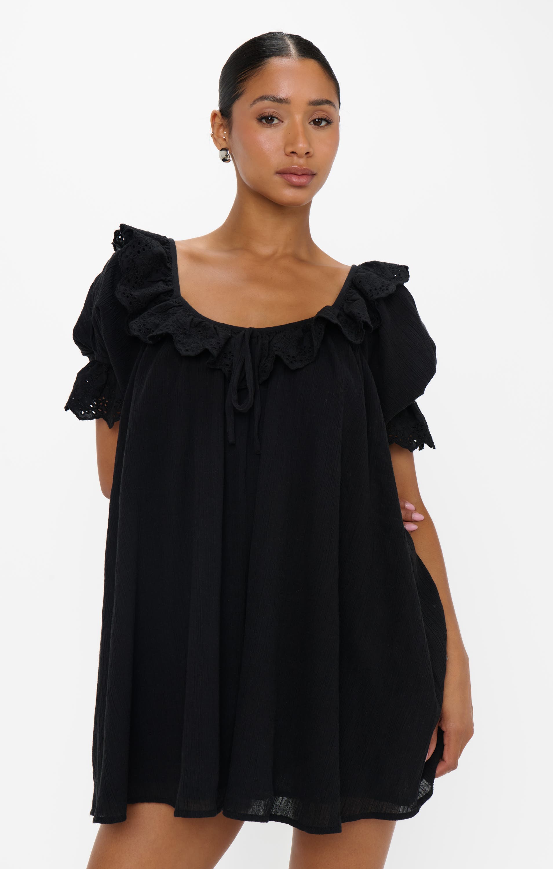 selected Black Voile