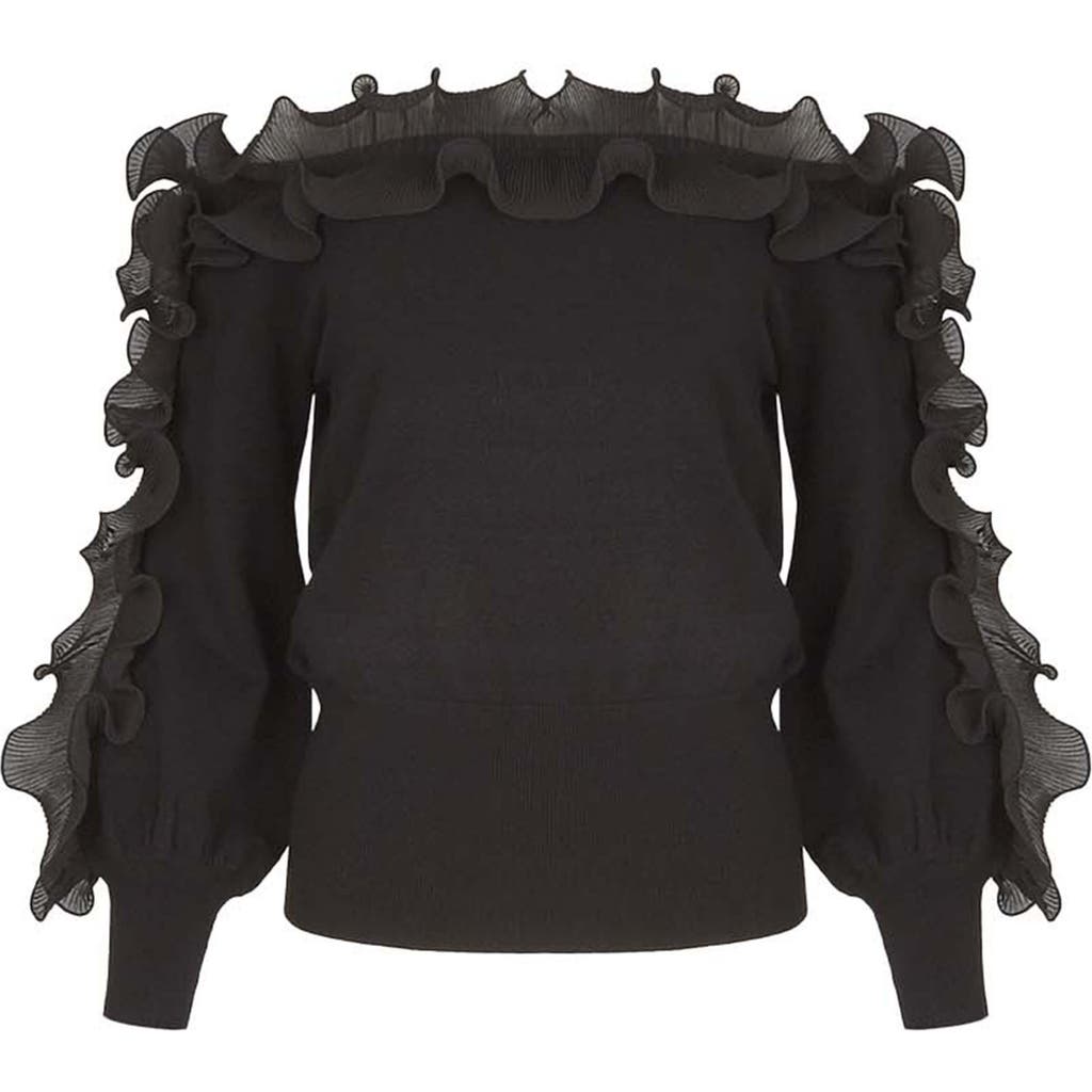 Anne Fontaine Catane Top In Black