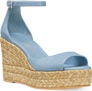 Stuart Weitzman Nudistia Espadrille Wedge Sandal