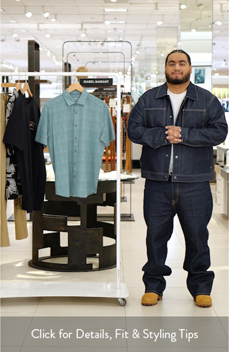 Palm Fresco Tiles IslandZone<sup>®</sup> Camp Shirt, sales video thumbnail