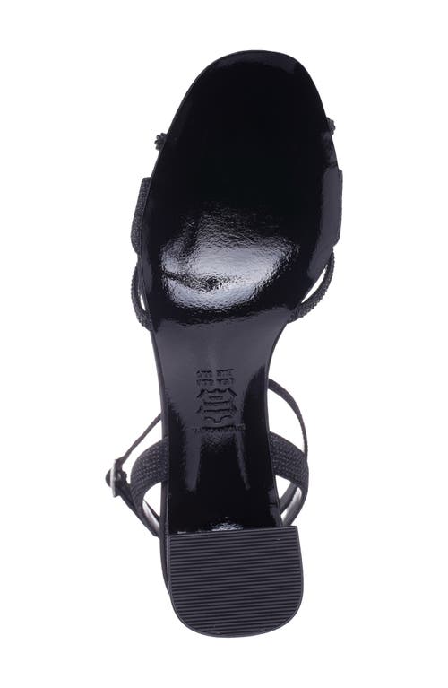 Nina Bracha Ankle Strap Sandal In Black
