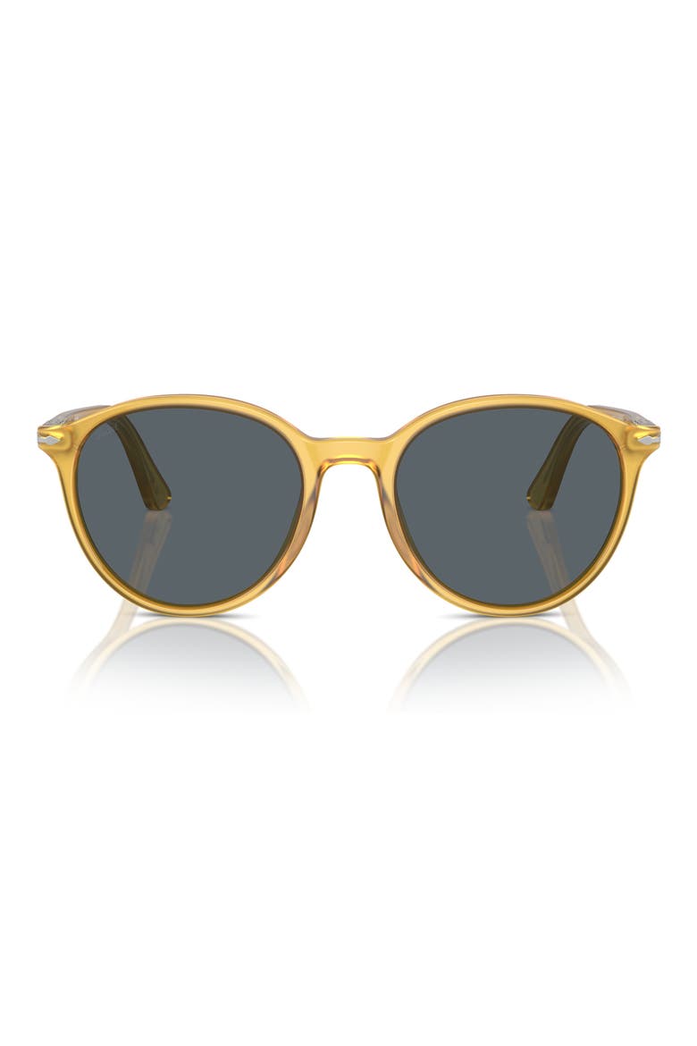 53mm Phantos Sunglasses, Alternate, color, ROSE GOLD BLACK
