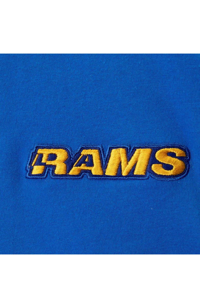 Mitchell & Ness Men's Mitchell & Ness Royal Los Angeles Rams Big & Tall Henley 3/4-Sleeve T-Shirt, Alternate, color, 