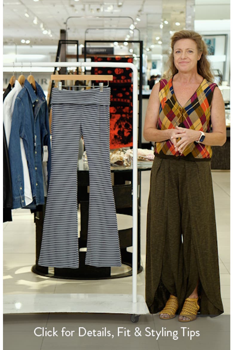 Kaeli Stripe Flare Pants video