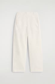 COS Pima Cotton Barrel-Leg Pants