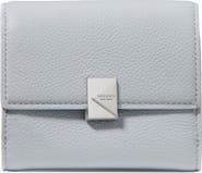 Kate Spade New York deco small pebbled leather flat wallet