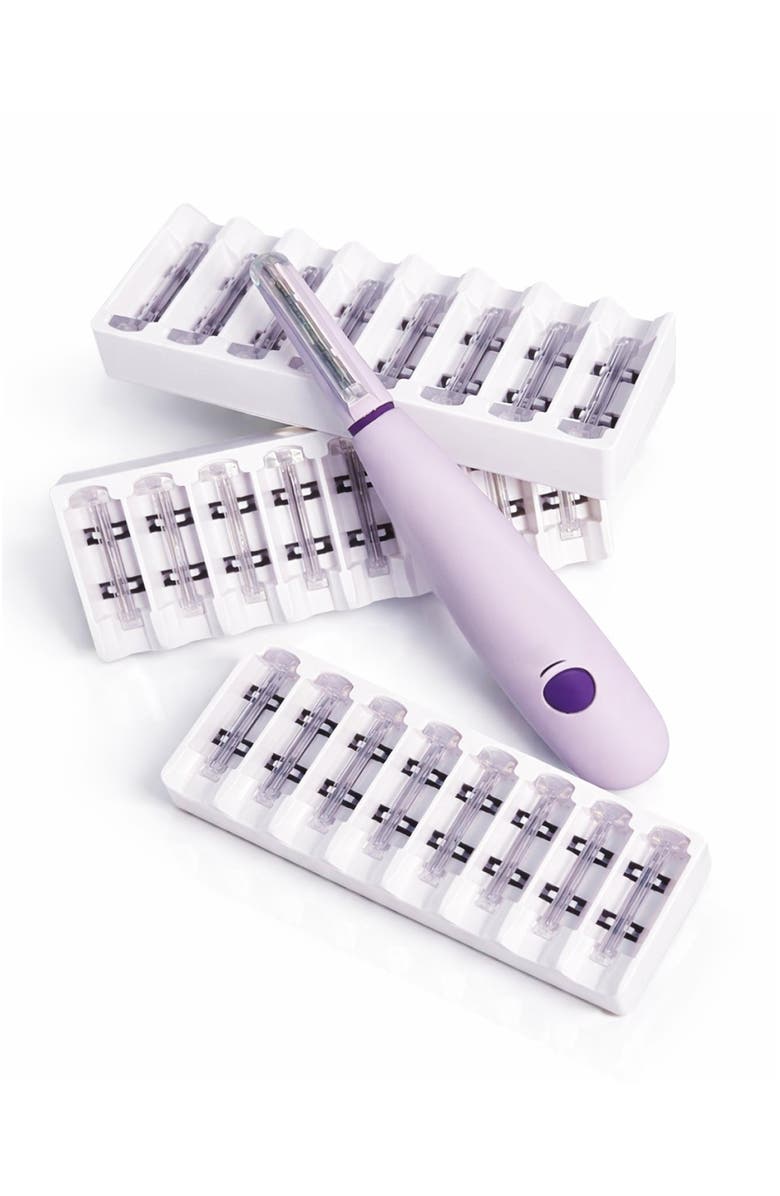 MICHAEL TODD BEAUTY Sonicsmooth Dermaplaning Tips Replacement Kit 8 Weeks' Supply, Alternate, color, Neutral, Balanced Color.