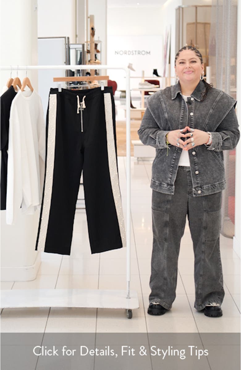Baggy Cotton Track Pants, sales video thumbnail