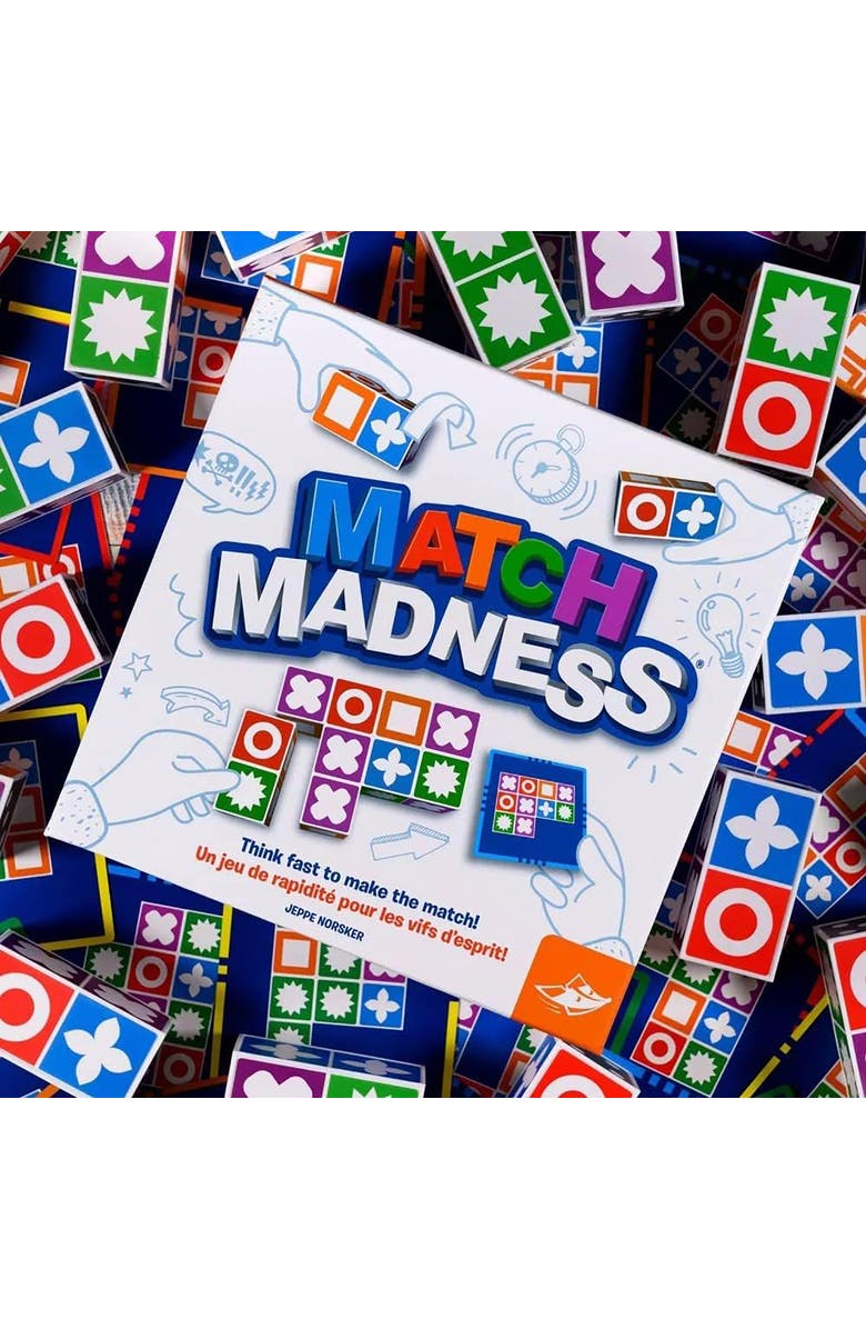 FoxMind Games Match Madness Board Game, Alternate, color, Multicolored