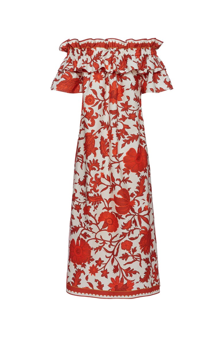 Breakfast Dress, Alternate, color, Dragonflower Red