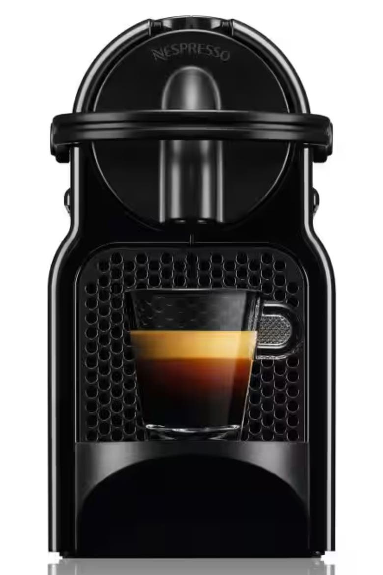 Inissia Coffee Machine, Alternate, color, BLACK