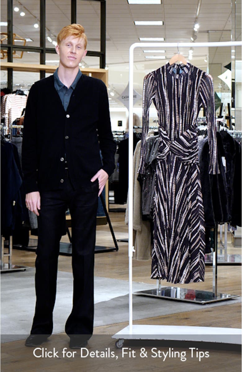 Lea Long Sleeve Mesh Dress, sales video thumbnail