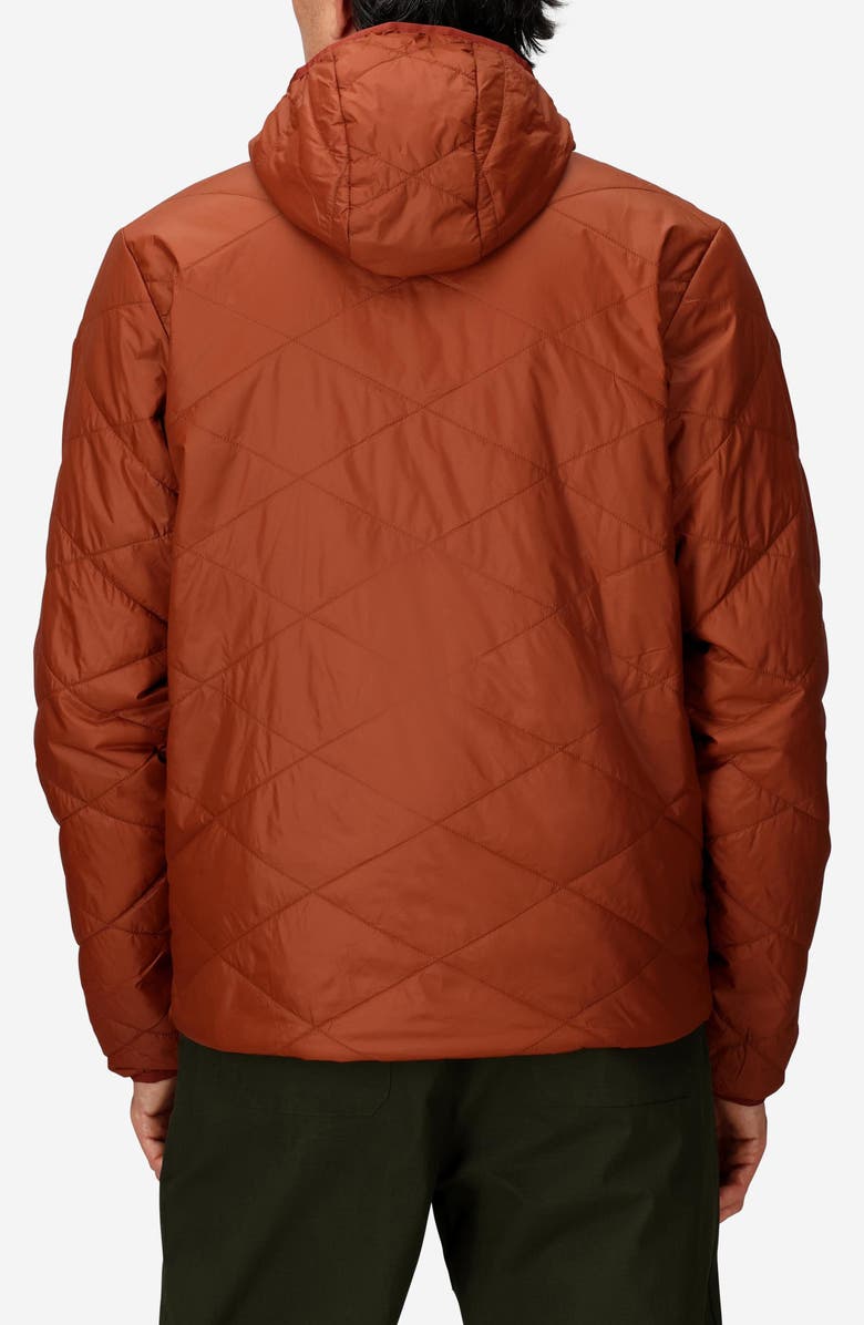 Marmot Onward Water Repellent Insulated Hooded Jacket, Alternate, color, Pecan