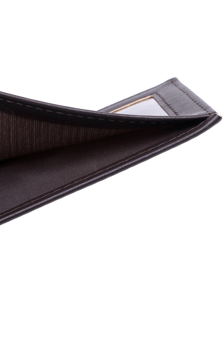BUXTON Smooth RFID Bifold, Alternate, color, Brown