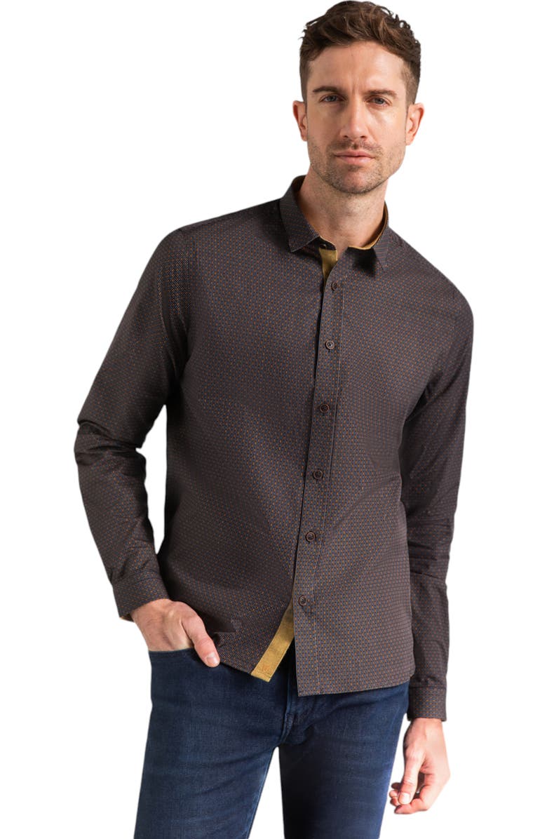 Vustra Men's Ridgeline Button-Down Shirt, Alternate, color, 