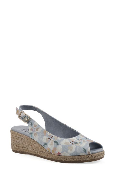 Maize Slingback Wedge Sandal (Women)