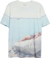 Chloé Picture Print Cotton Jersey T-Shirt