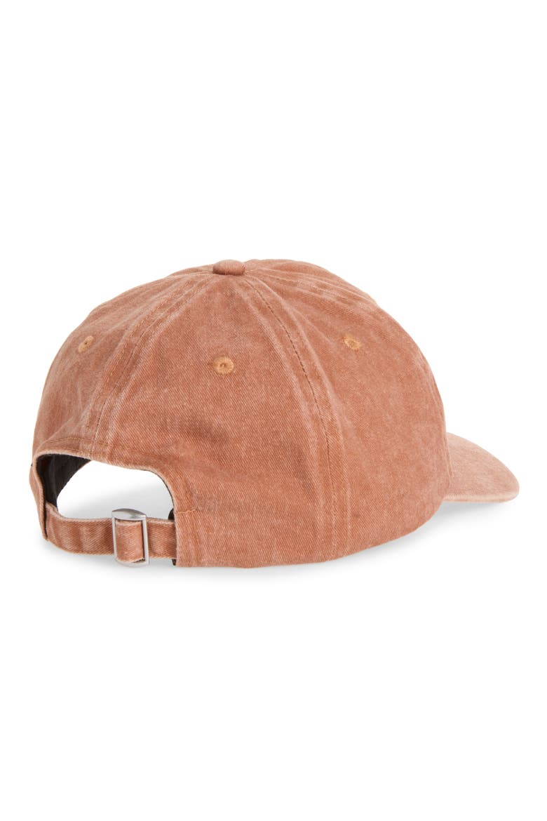 Men's Washed Baseball Hat, Alternate, color, BURNT ORANGE